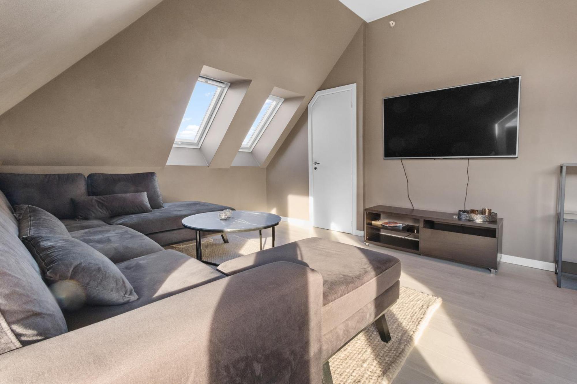 Penthouse Apartment In Bergen Luaran gambar