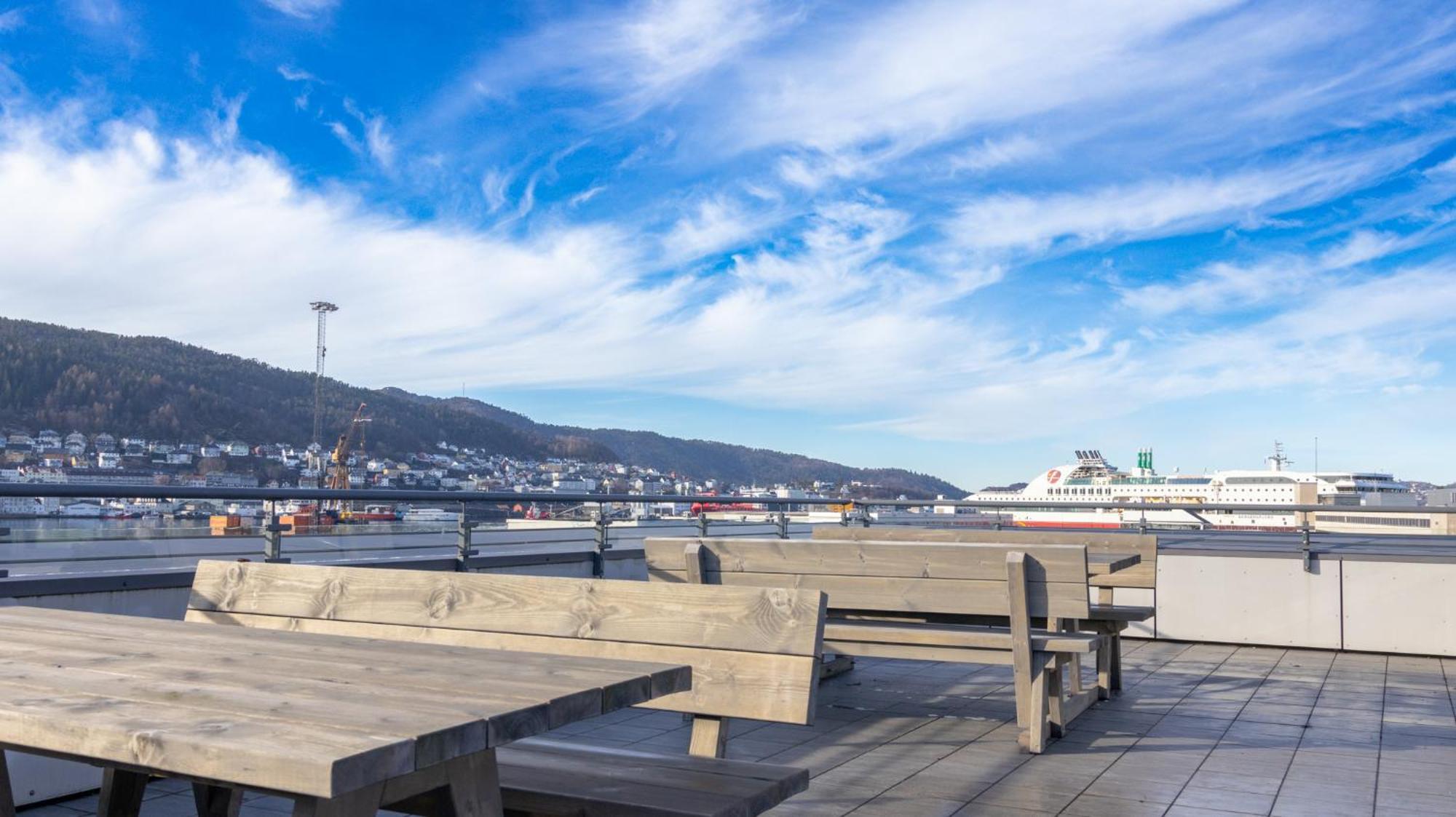 Penthouse Apartment In Bergen Luaran gambar